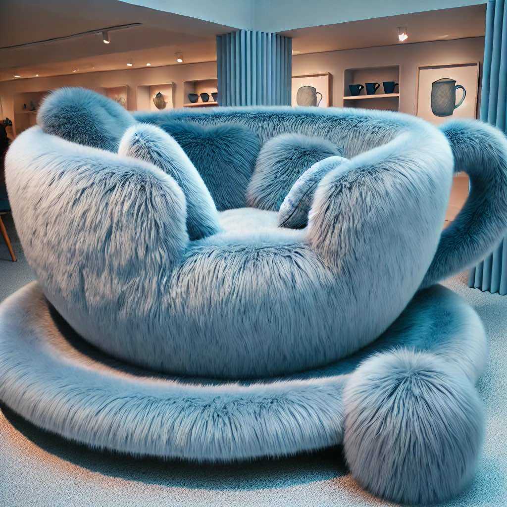 Information about the famous person The Comfort and Style of the Giant Teacup Shaped Lounger