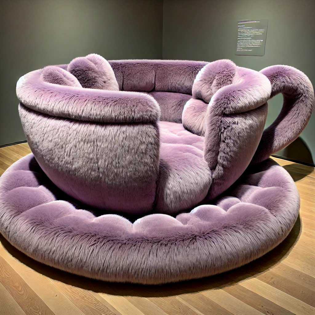 Information about the famous person The Comfort and Style of the Giant Teacup Shaped Lounger