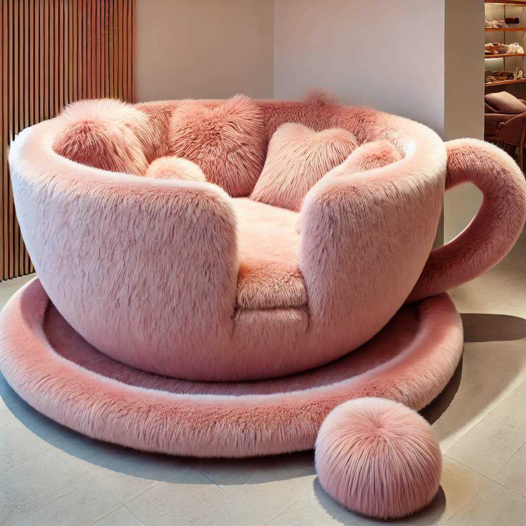 Information about the famous person The Comfort and Style of the Giant Teacup Shaped Lounger