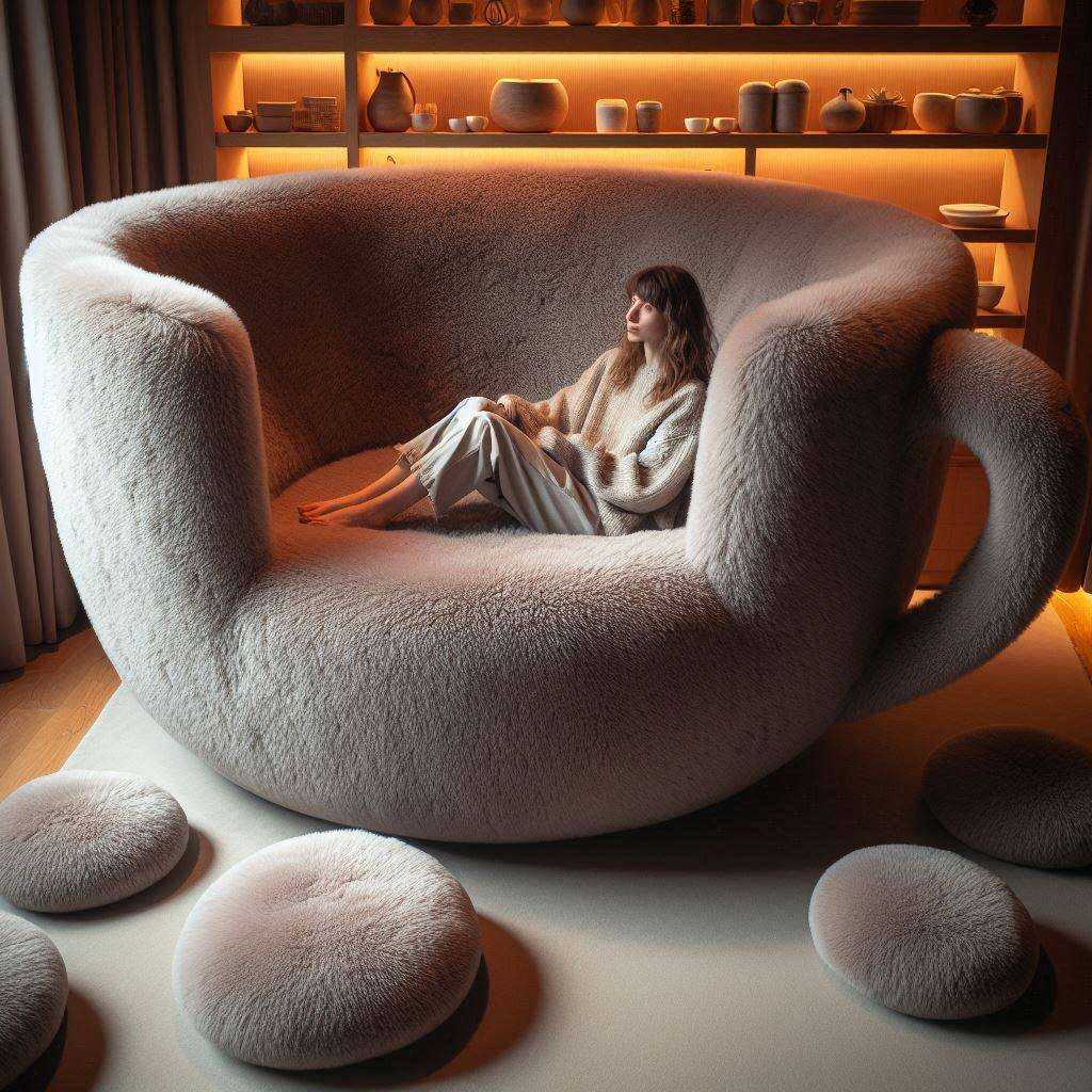 Information about the famous person The Comfort and Style of the Giant Teacup Shaped Lounger