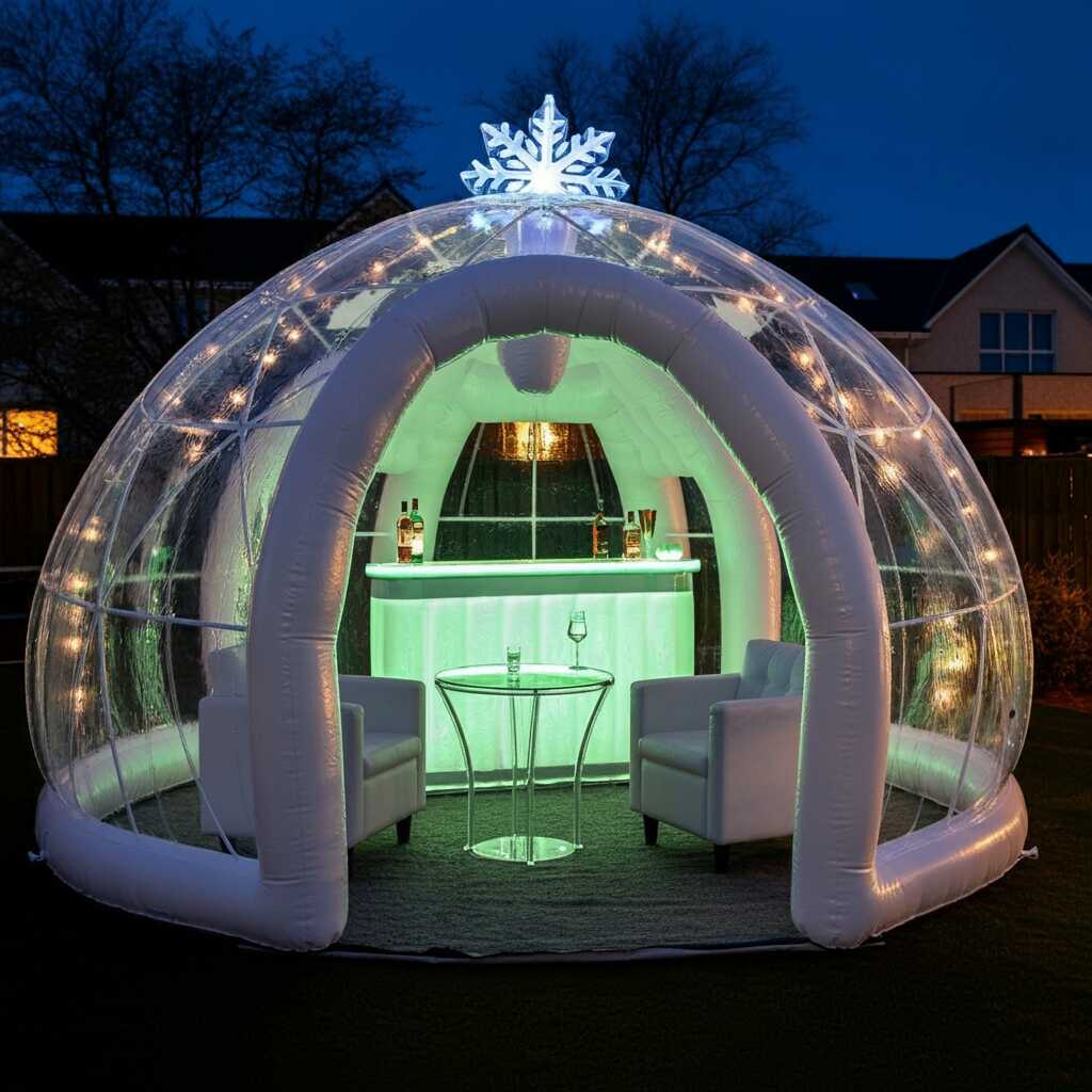 Information about the famous person Chill Out with an Ice Inspired Inflatable Bar: Cool and Stylish Party Essential