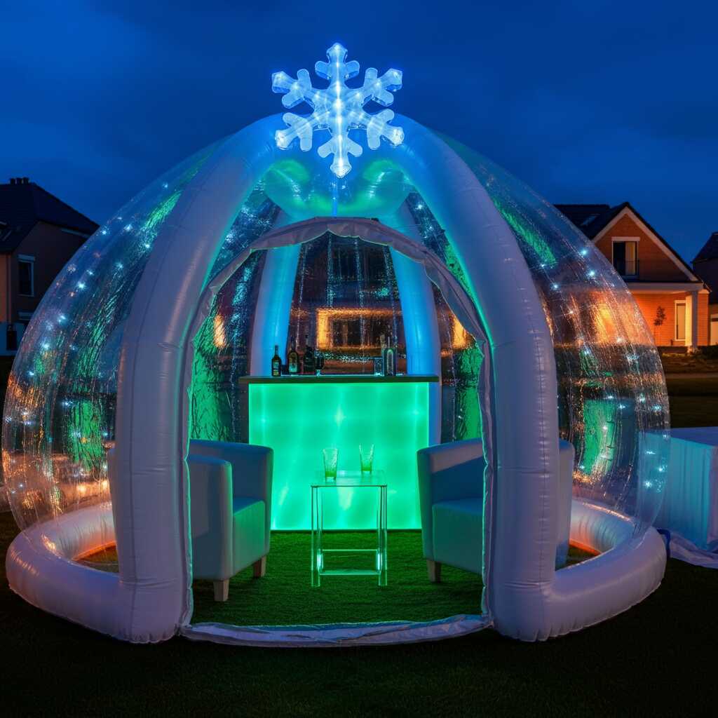 Information about the famous person Chill Out with an Ice Inspired Inflatable Bar: Cool and Stylish Party Essential