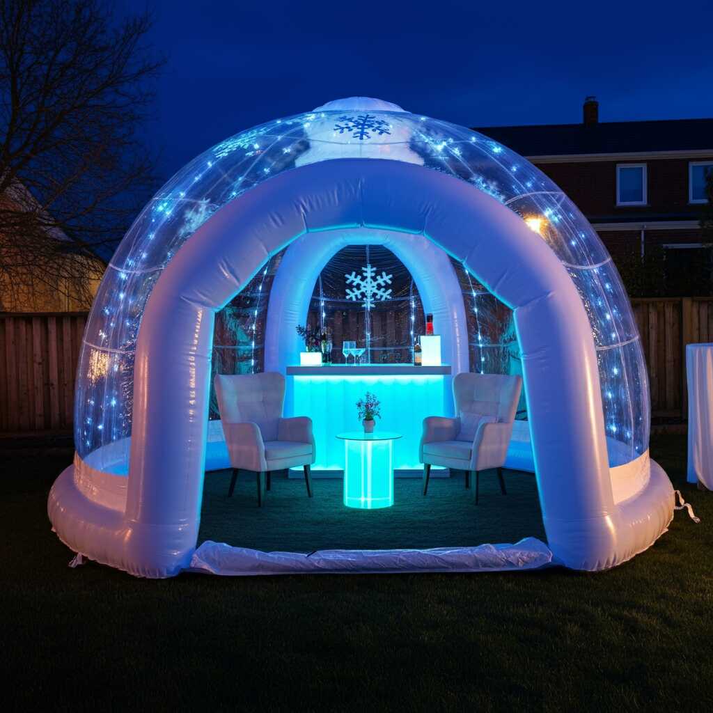 Information about the famous person Chill Out with an Ice Inspired Inflatable Bar: Cool and Stylish Party Essential