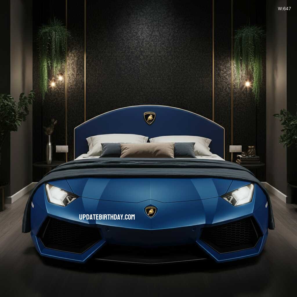 Information about the famous person Luxurious Sleep: The Ultimate Lamborghini Shaped Bed for Car Enthusiasts