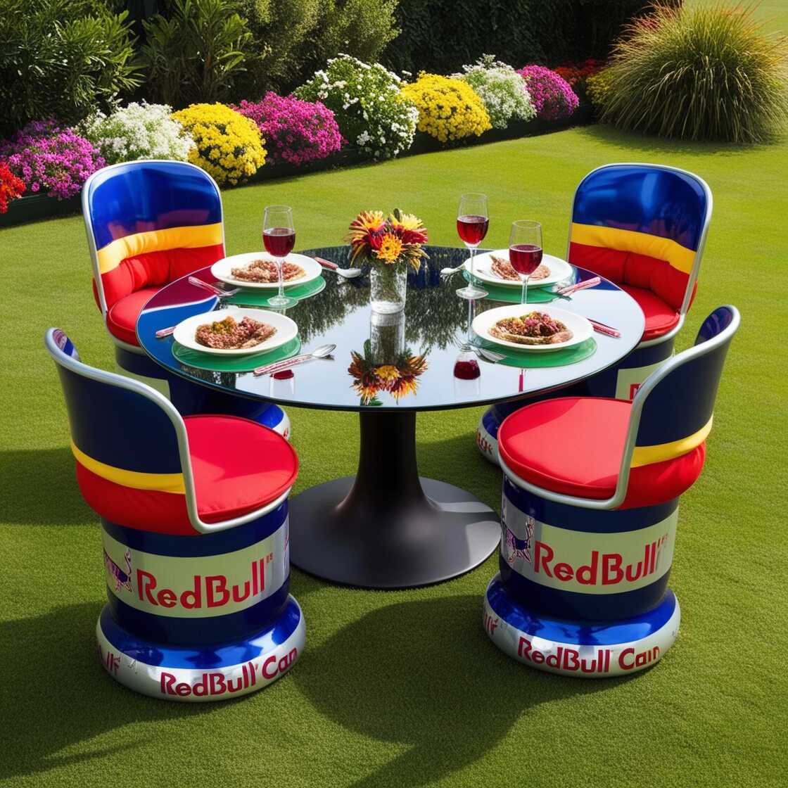 Information about the famous person Elevate Your Outdoor Space with a Soda Can Inspired Dining Set