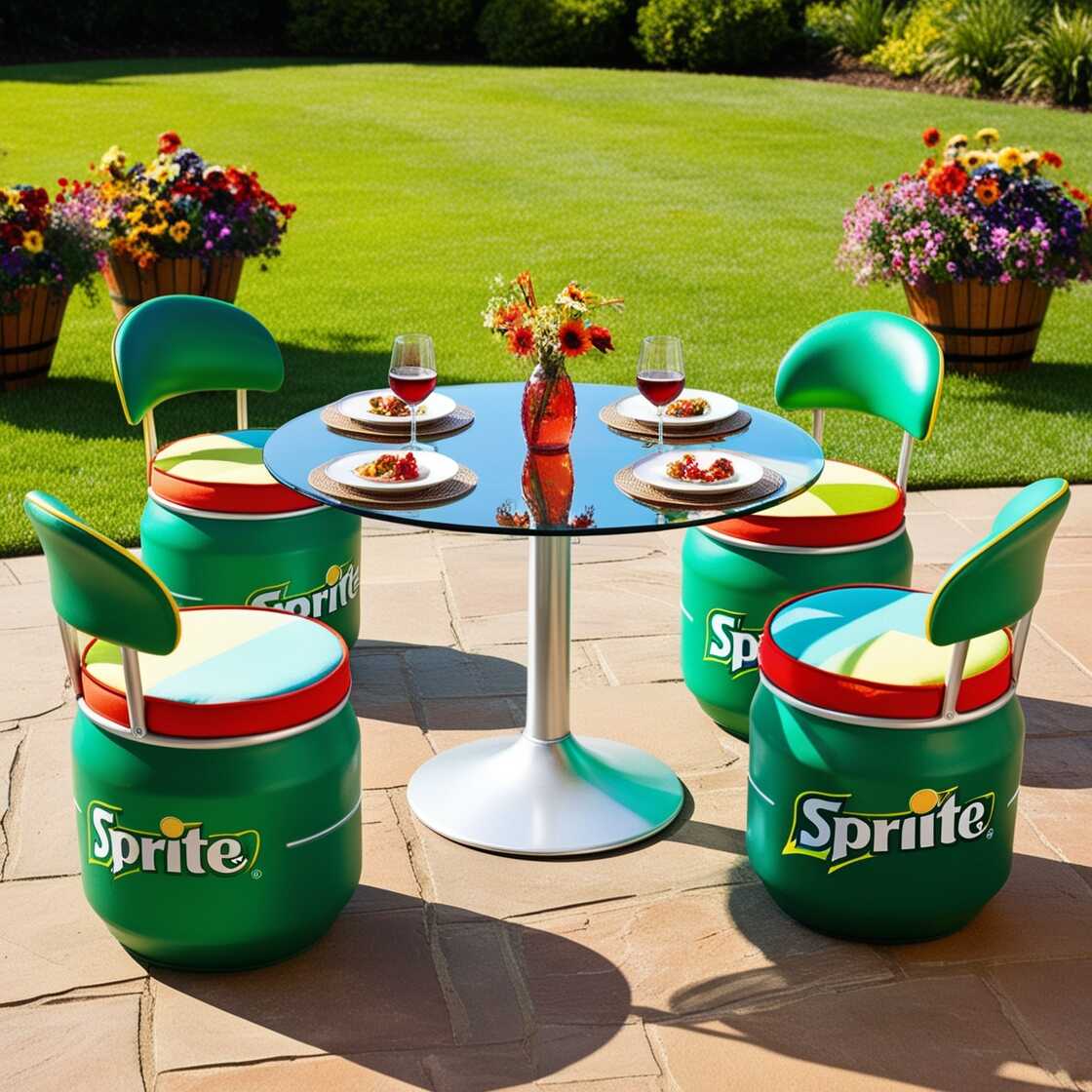 Information about the famous person Elevate Your Outdoor Space with a Soda Can Inspired Dining Set