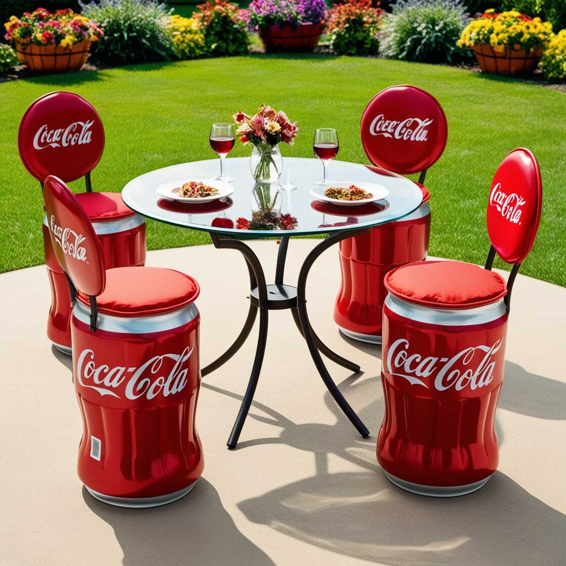 Information about the famous person Elevate Your Outdoor Space with a Soda Can Inspired Dining Set