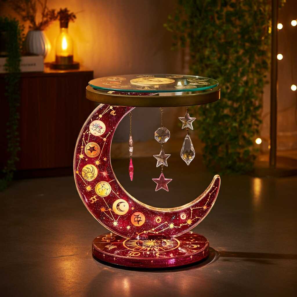 Information about the famous person Add a Touch of Magic to Your Space with a Witch Moon Coffee Table