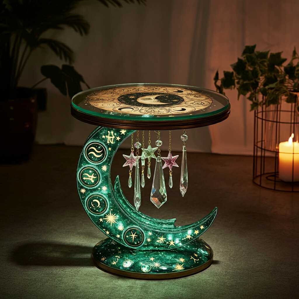 Information about the famous person Add a Touch of Magic to Your Space with a Witch Moon Coffee Table