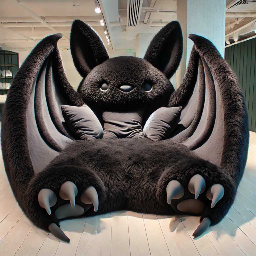 Information about the famous person Add a Bold Touch to Your Space with Cozy Bat Inspired Loungers