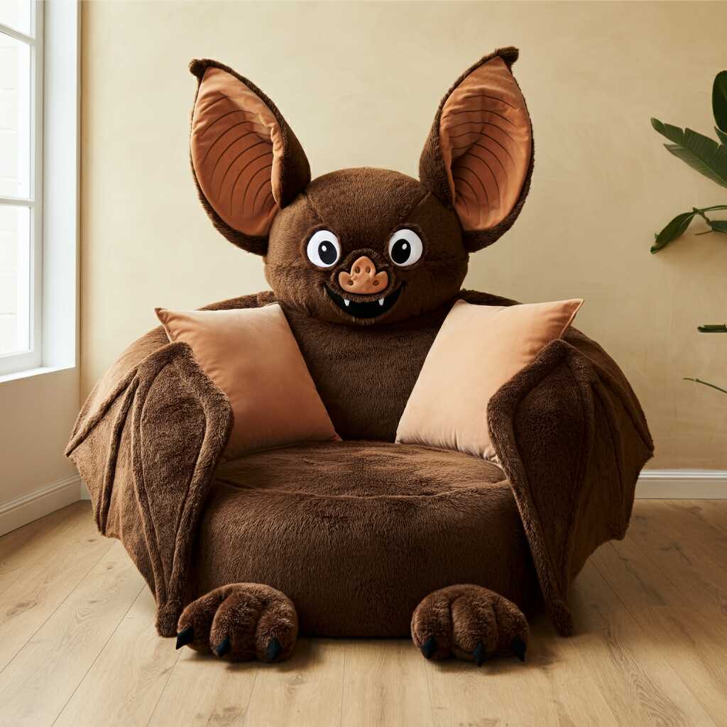 Information about the famous person Add a Bold Touch to Your Space with Cozy Bat Inspired Loungers