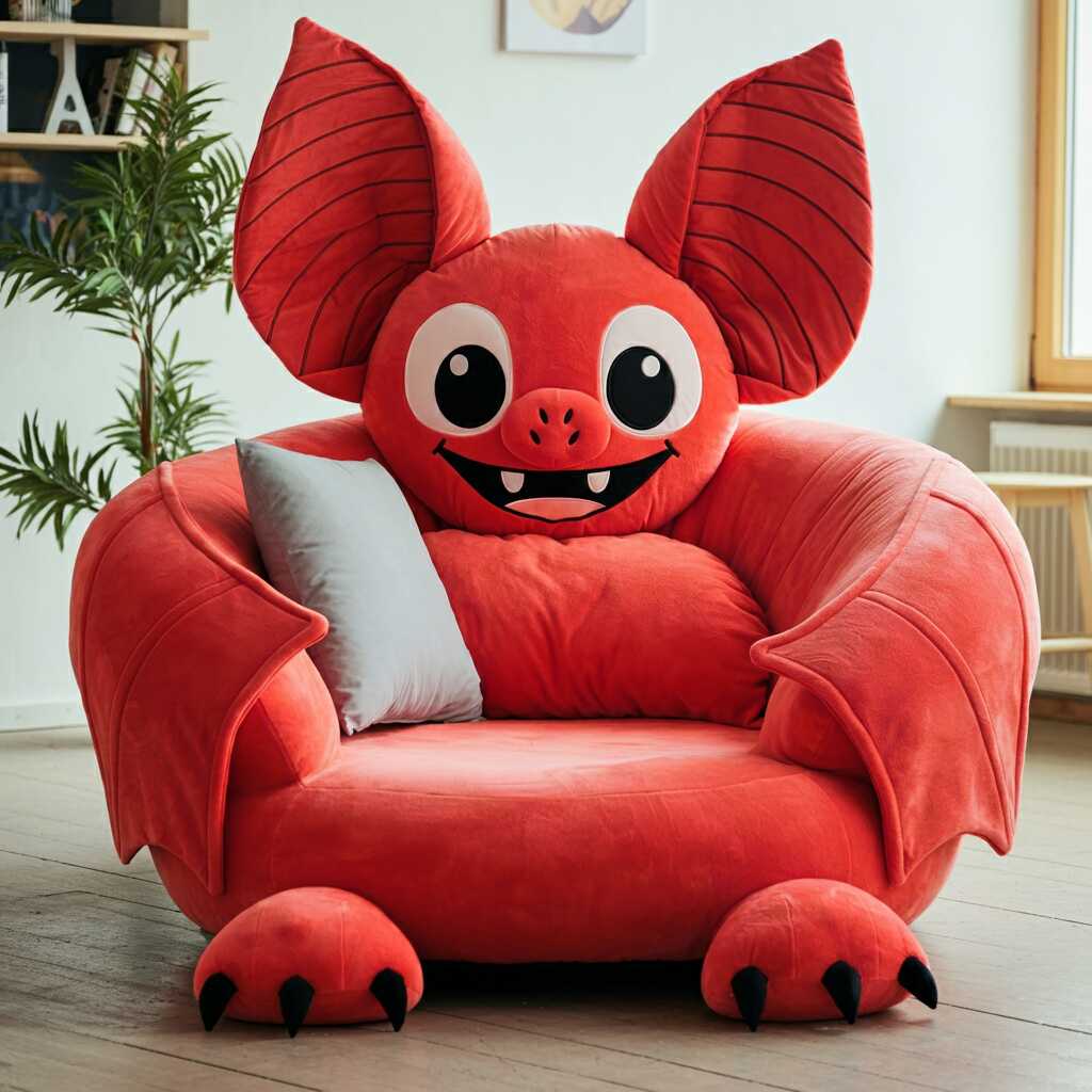 Information about the famous person Add a Bold Touch to Your Space with Cozy Bat Inspired Loungers