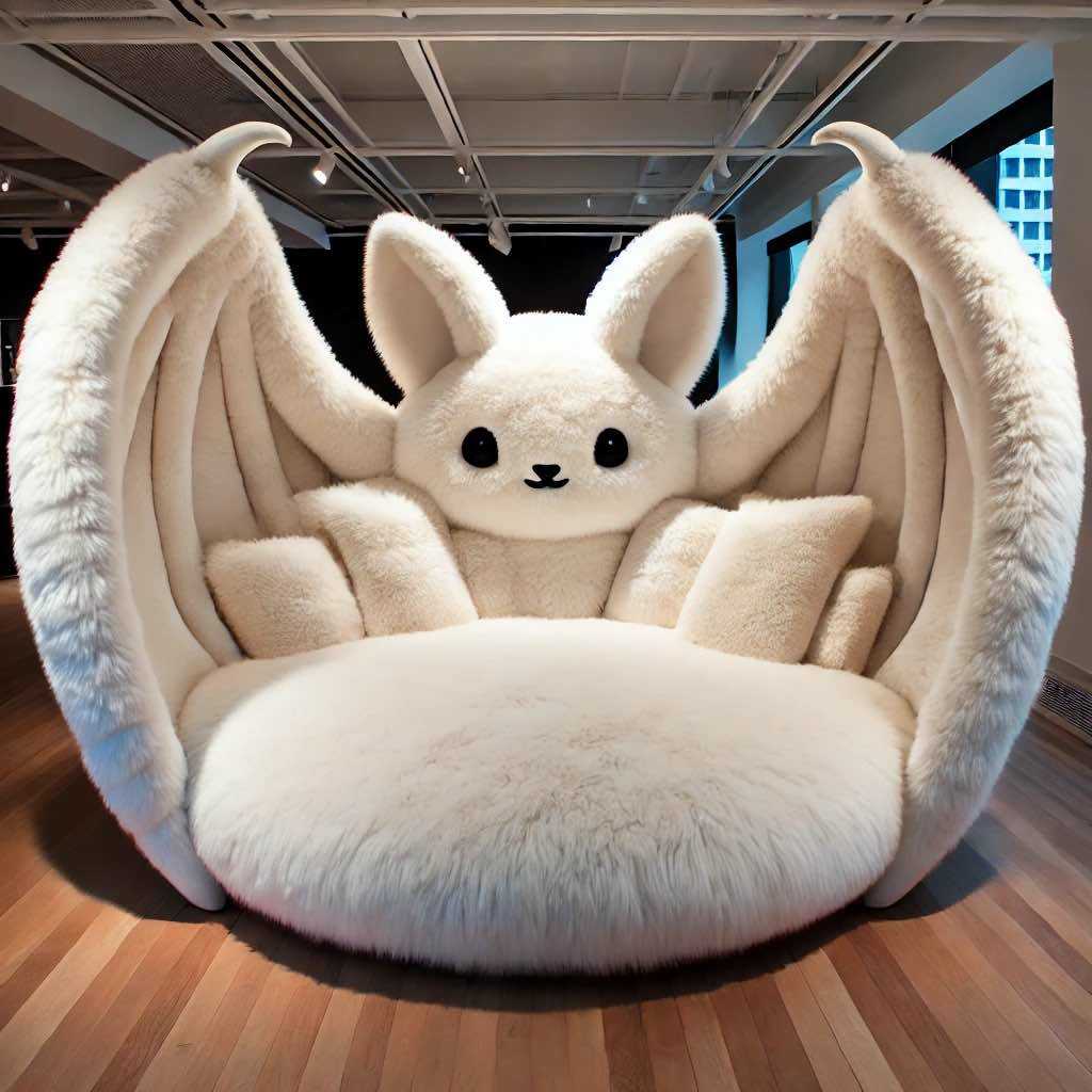 Information about the famous person Add a Bold Touch to Your Space with Cozy Bat Inspired Loungers