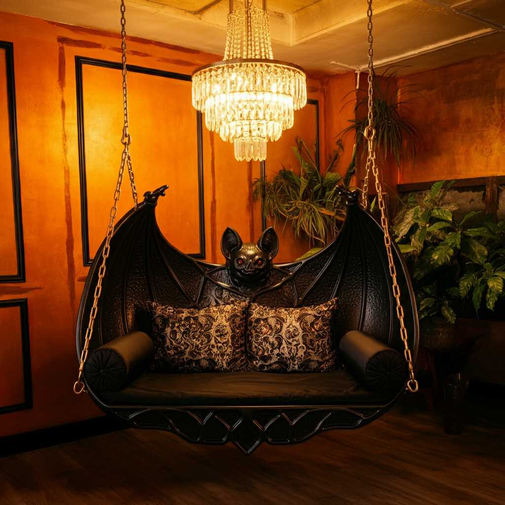 Information about the famous person Add a Touch of Whimsy with These Unique Bat Shaped Swings for Your Home or Garden