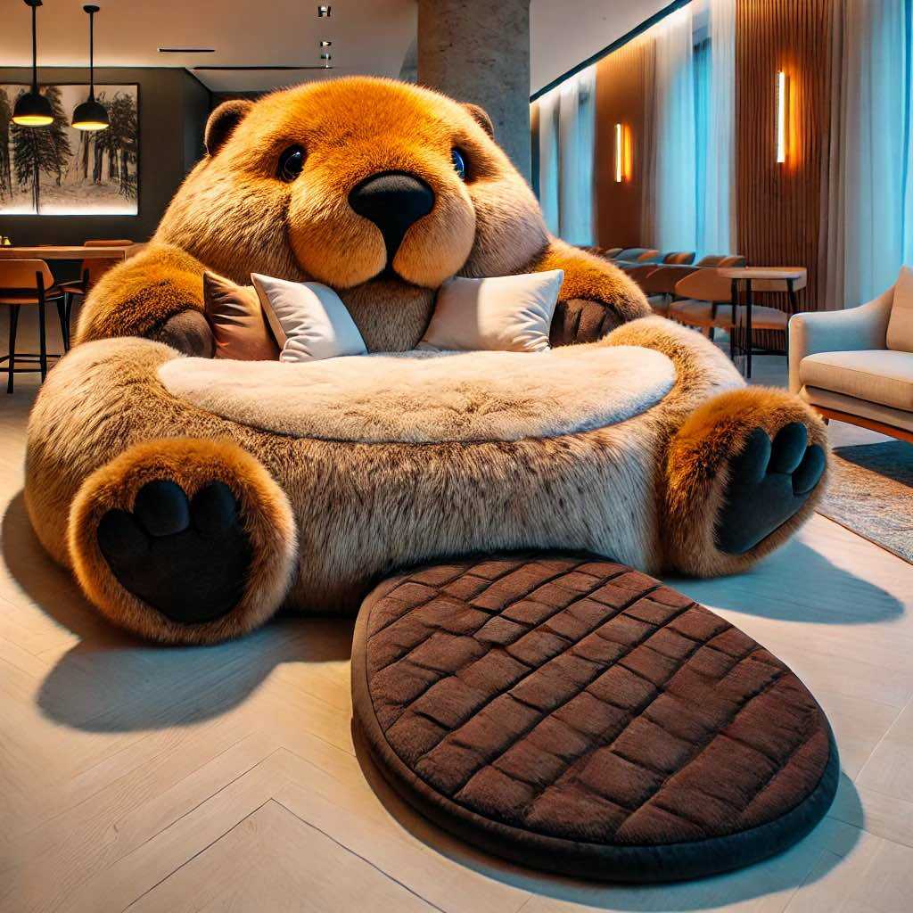 Information about the famous person Relax in Nature-Inspired Comfort: Cozy Beaver Inspired Loungers for Your Home