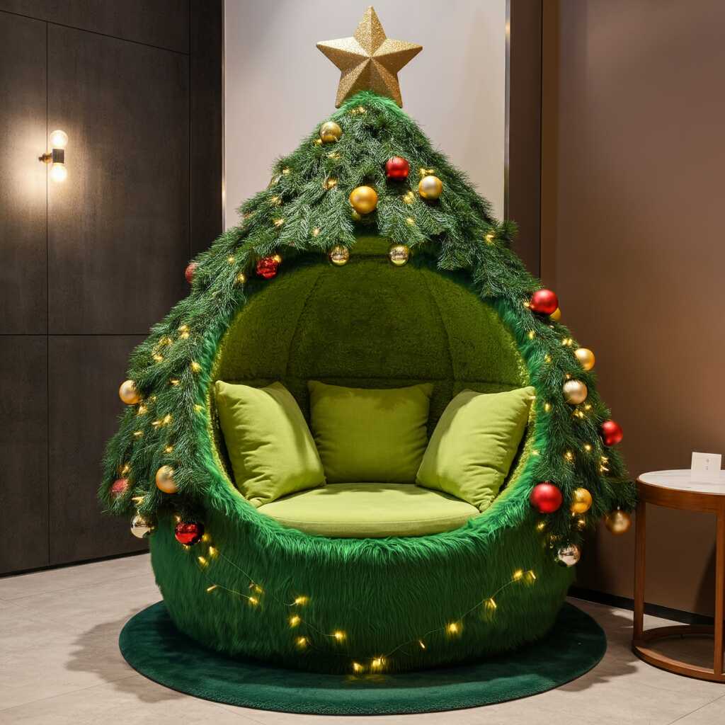 Information about the famous person Create a Festive Retreat with These Cozy Christmas Tree Lounging Dens