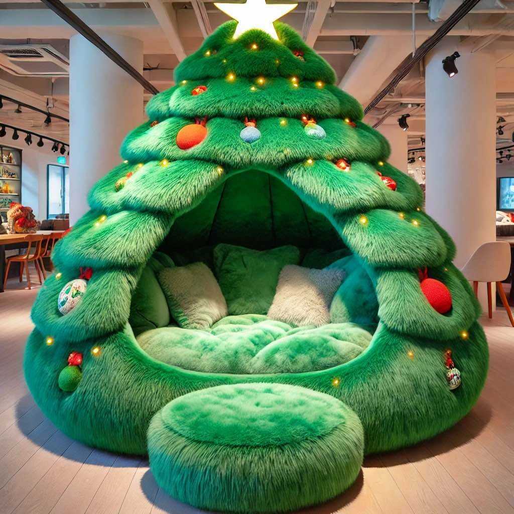 Information about the famous person Create a Festive Retreat with These Cozy Christmas Tree Lounging Dens