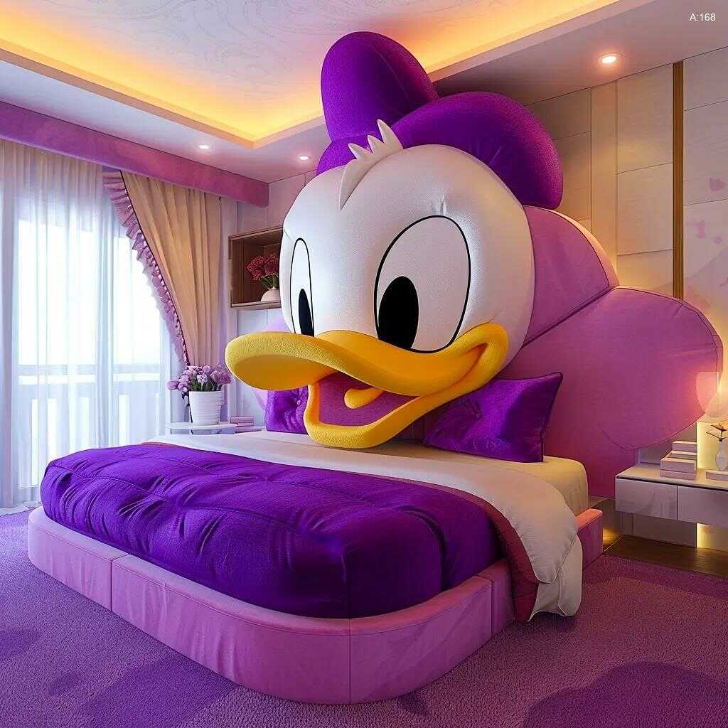 Information about the famous person Bring Magic to Bedtime with These Whimsical Disney Cartoon Inspired Beds