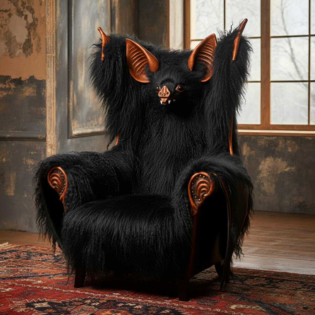 Information about the famous person Add a Touch of Dark Elegance to Your Space with a Bat Inspired Armchair: Unique and Stylish Seating