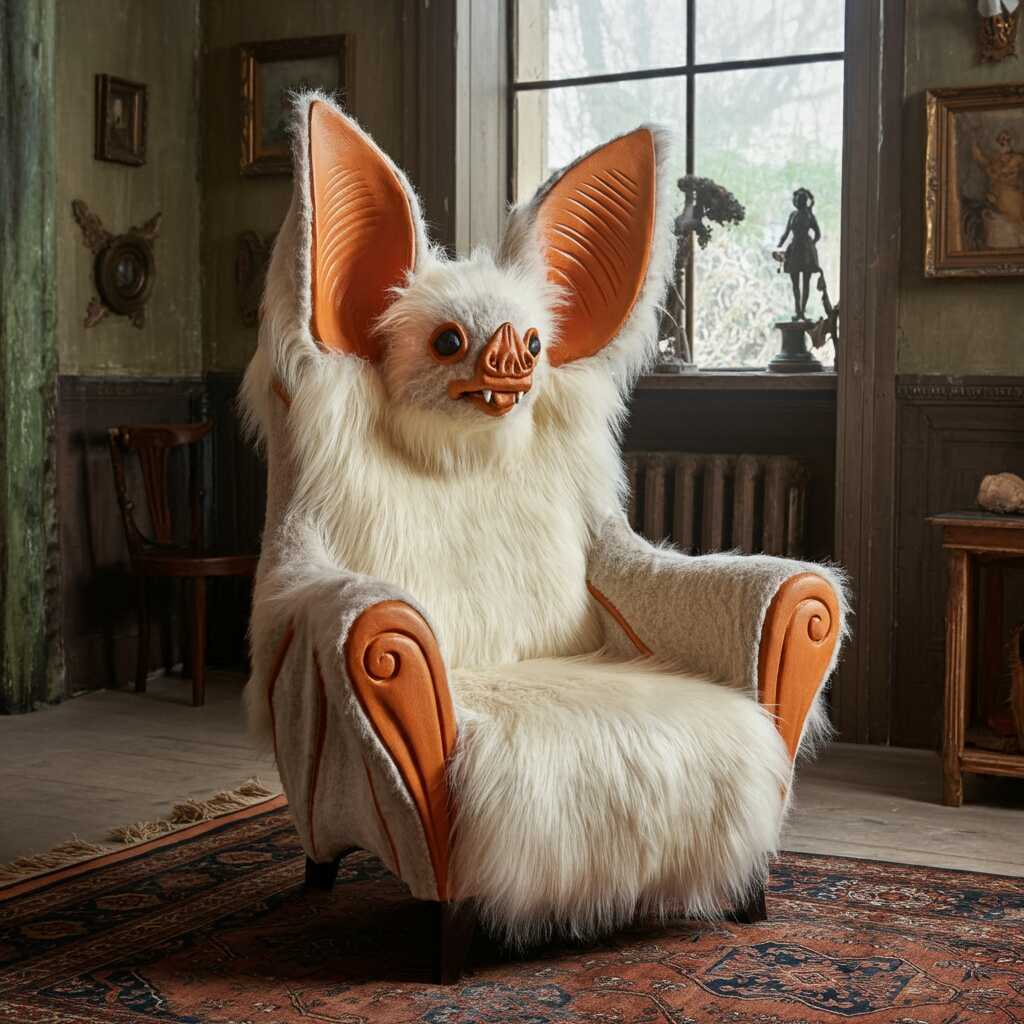 Information about the famous person Add a Touch of Dark Elegance to Your Space with a Bat Inspired Armchair: Unique and Stylish Seating