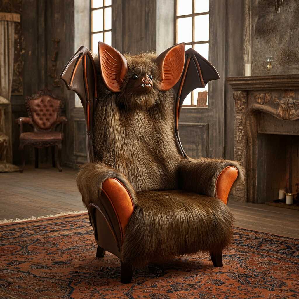 Information about the famous person Add a Touch of Dark Elegance to Your Space with a Bat Inspired Armchair: Unique and Stylish Seating