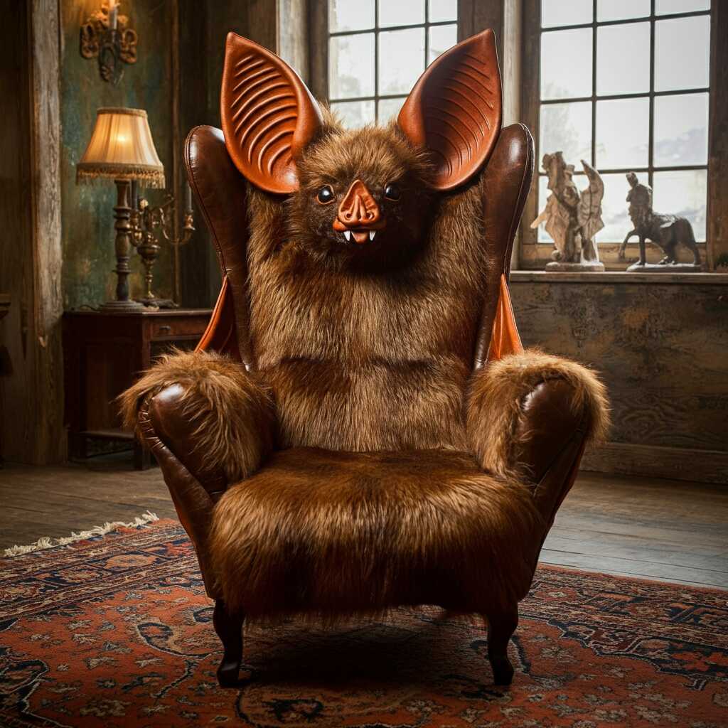 Information about the famous person Add a Touch of Dark Elegance to Your Space with a Bat Inspired Armchair: Unique and Stylish Seating