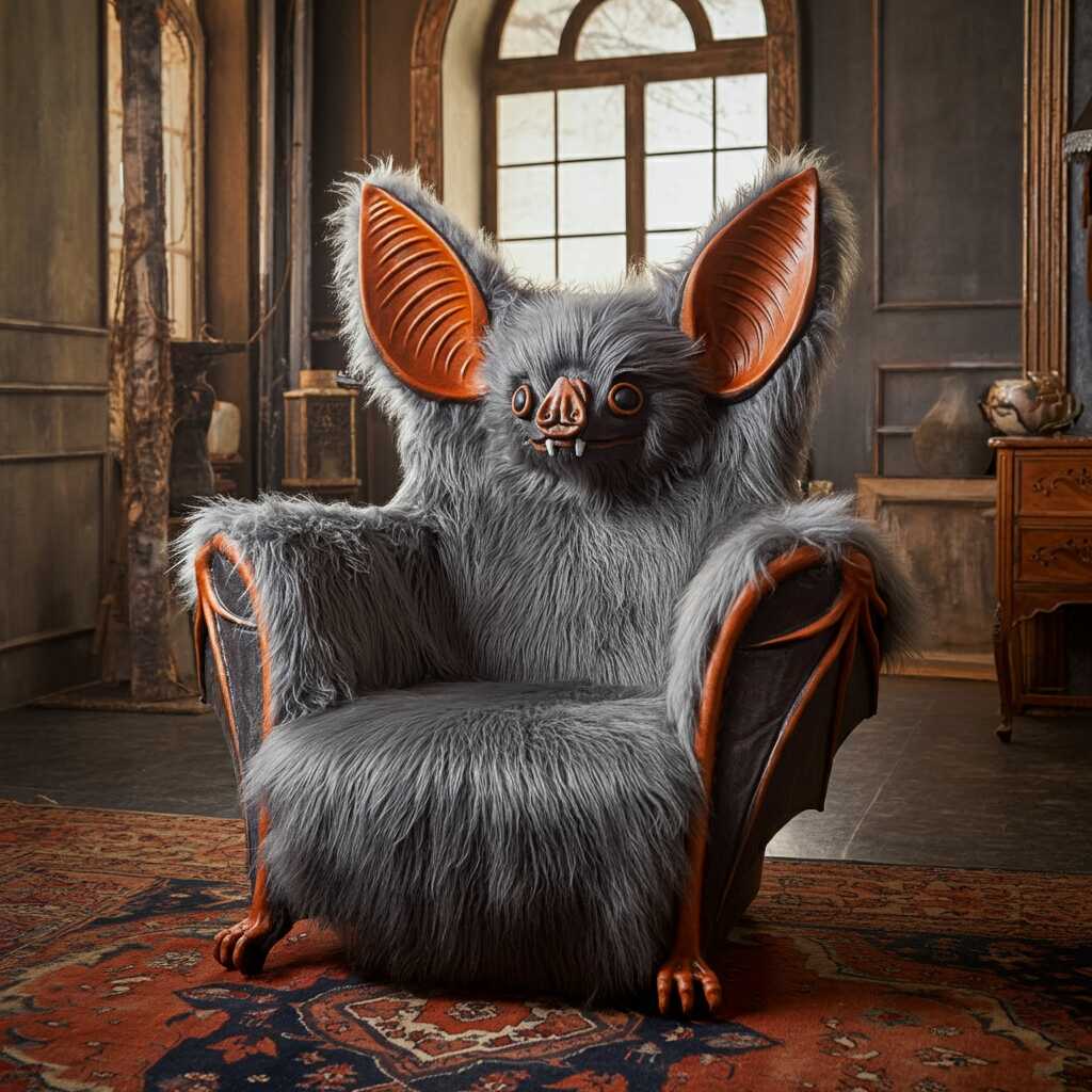 Information about the famous person Add a Touch of Dark Elegance to Your Space with a Bat Inspired Armchair: Unique and Stylish Seating