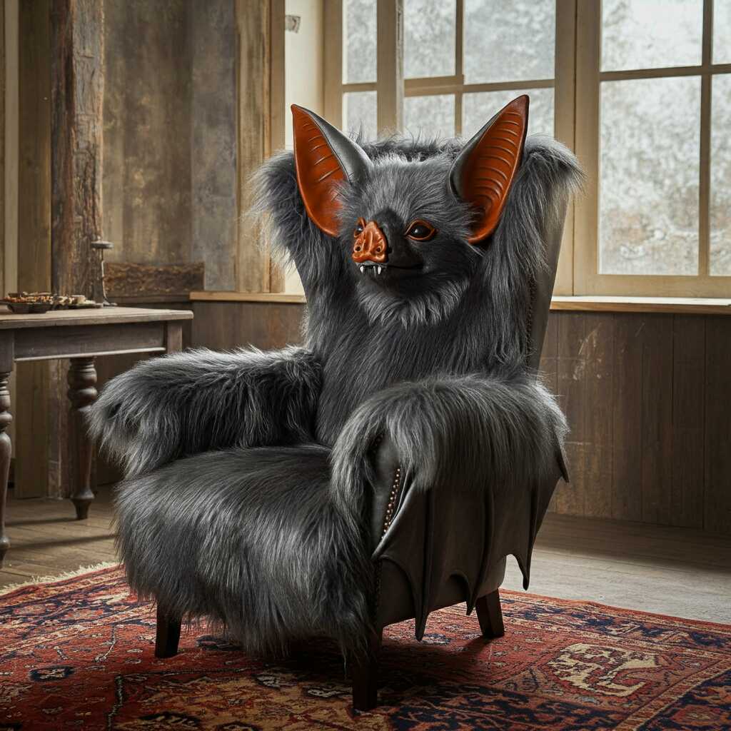 Information about the famous person Add a Touch of Dark Elegance to Your Space with a Bat Inspired Armchair: Unique and Stylish Seating