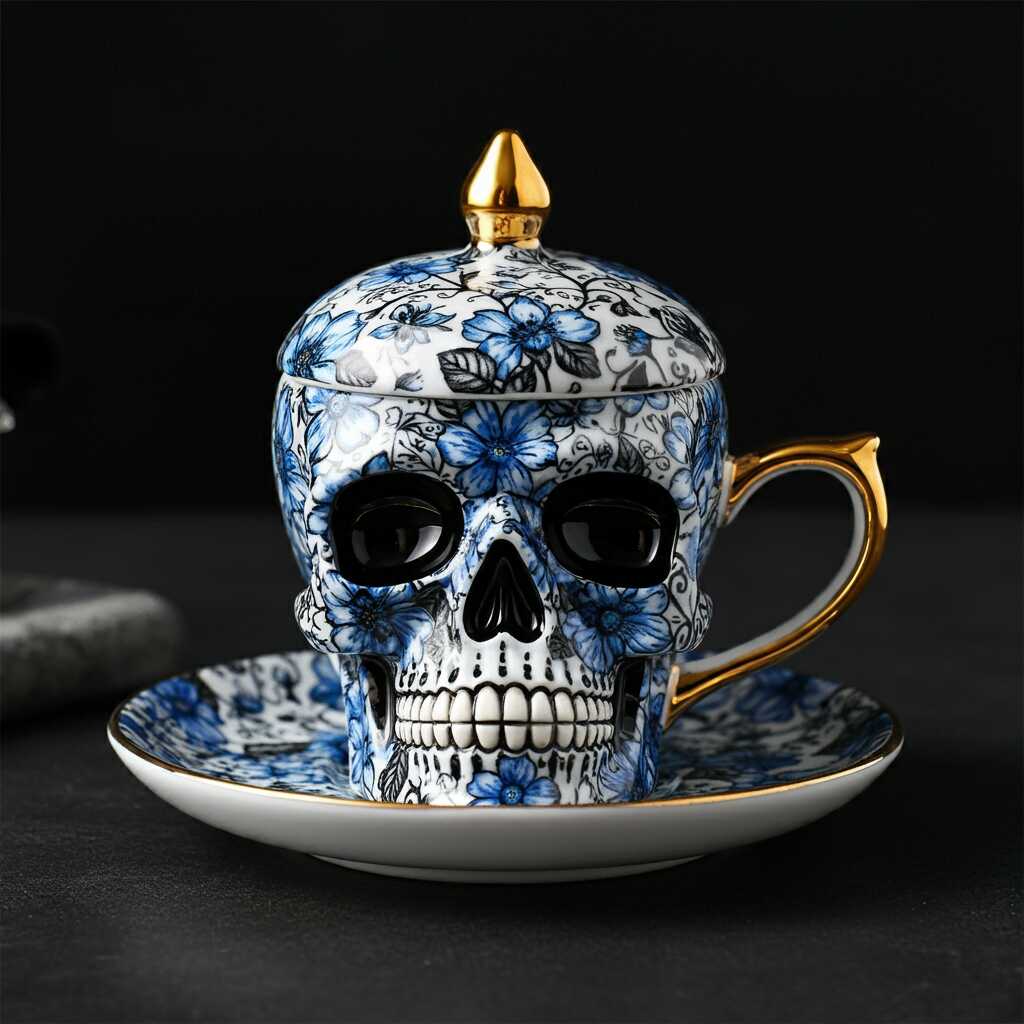 Information about the famous person Add an Edgy Touch to Your Tea Time with a Skull Shaped Teacup