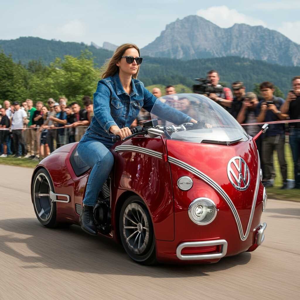 Information about the famous person Retro Cool: Volkswagen Bus-Inspired Motorcycles That Feel Great on the Road