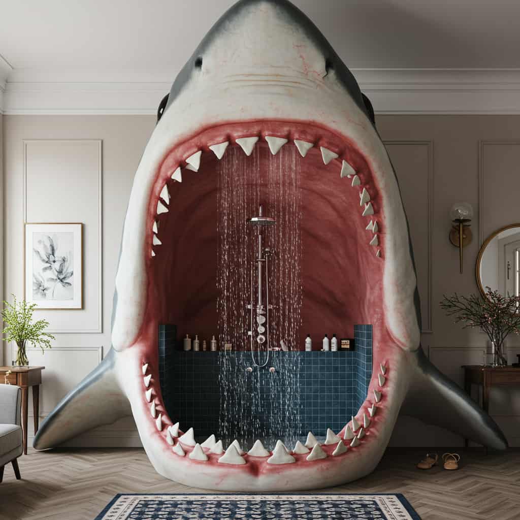 Information about the famous person Transform Your Bathroom with a Jaw-Dropping Shark Inspired Shower