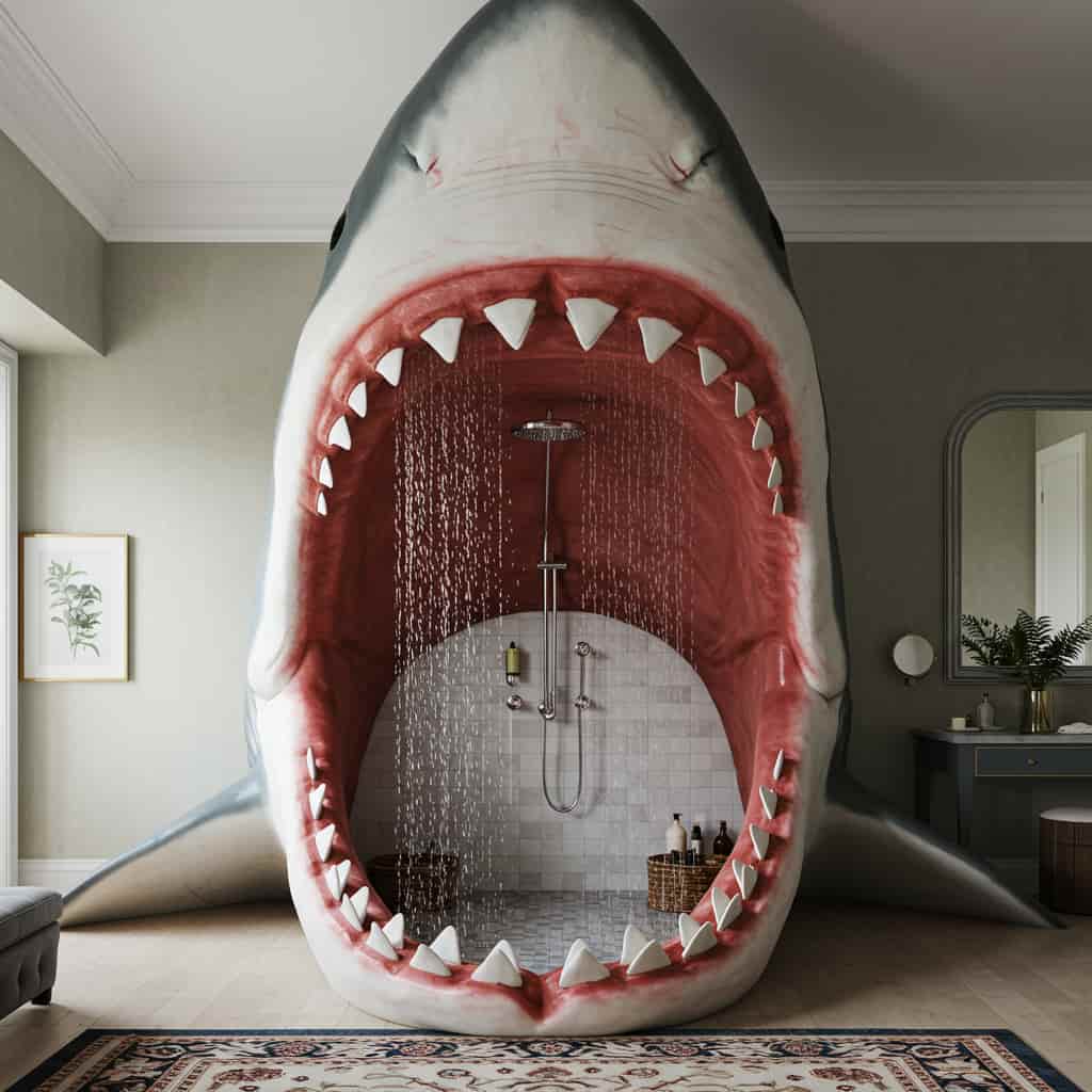 Information about the famous person Transform Your Bathroom with a Jaw-Dropping Shark Inspired Shower