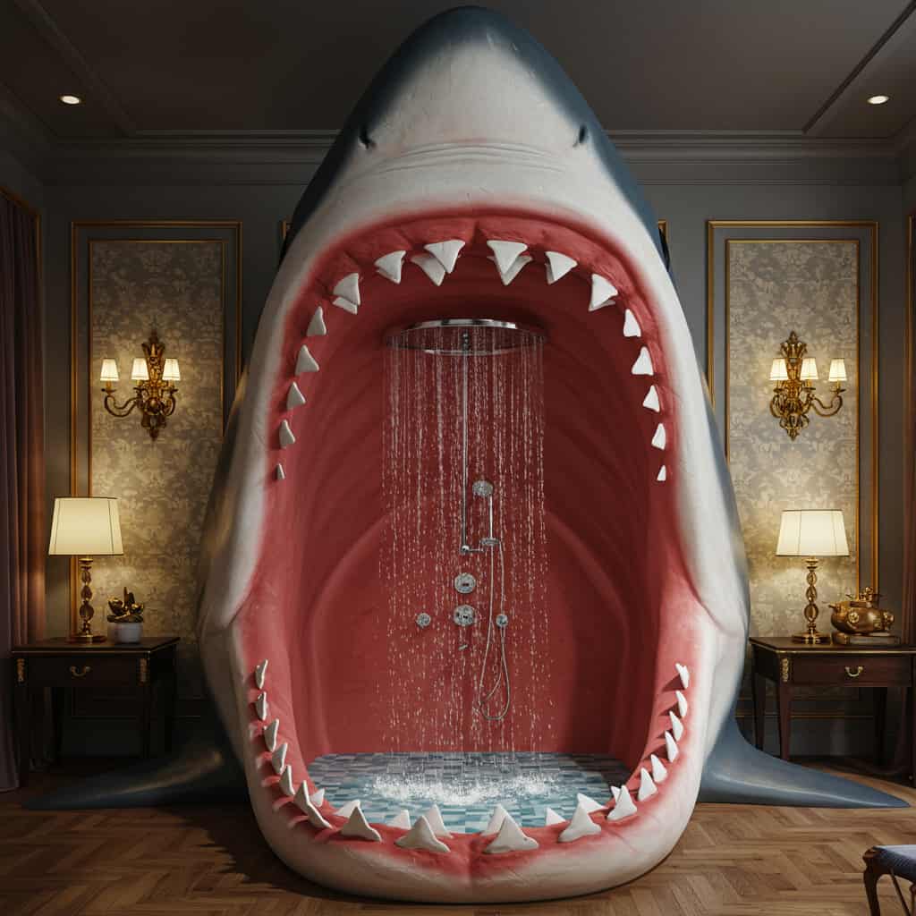 Information about the famous person Transform Your Bathroom with a Jaw-Dropping Shark Inspired Shower