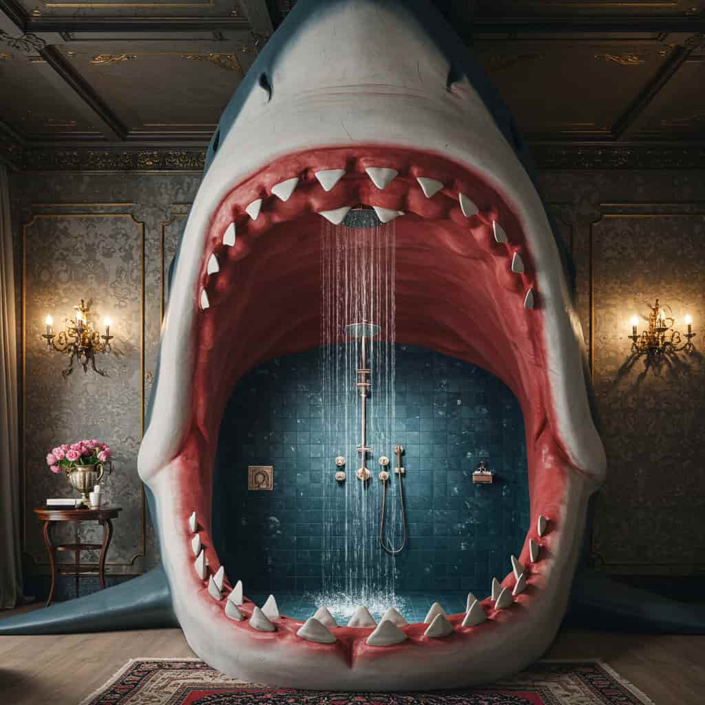 Information about the famous person Transform Your Bathroom with a Jaw-Dropping Shark Inspired Shower