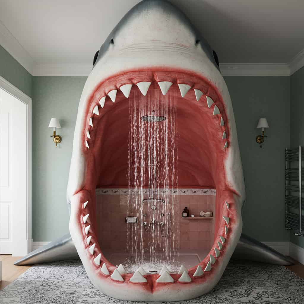 Information about the famous person Transform Your Bathroom with a Jaw-Dropping Shark Inspired Shower