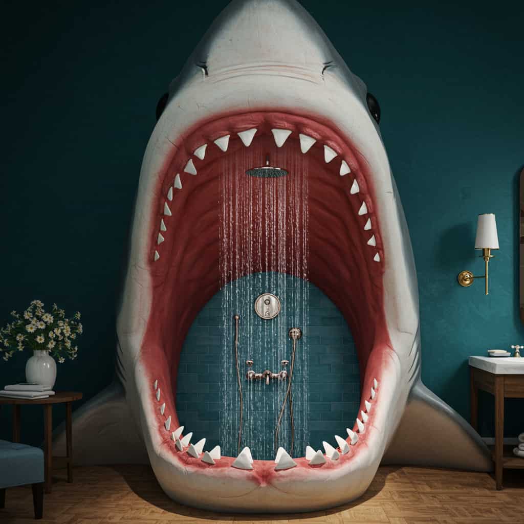 Information about the famous person Transform Your Bathroom with a Jaw-Dropping Shark Inspired Shower