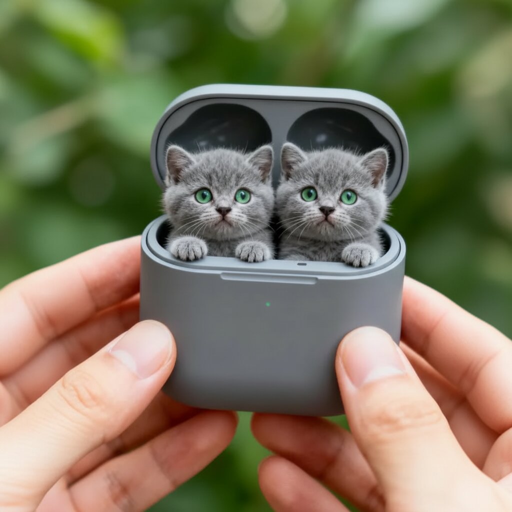 Cat Shaped Earbuds: Where Audio Tech Meets Feline Design