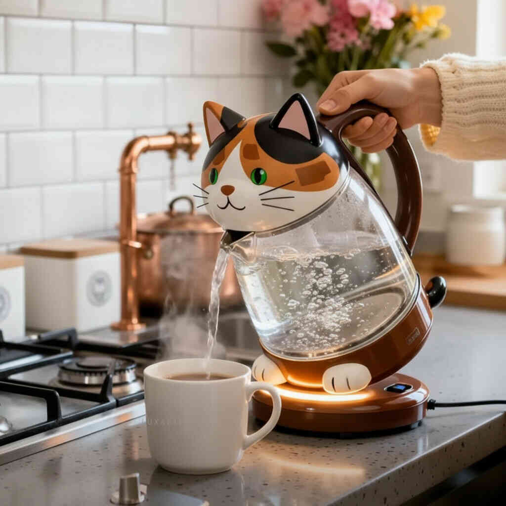 Cat Shaped Electric Kettles: Trends & Kitchen Styling