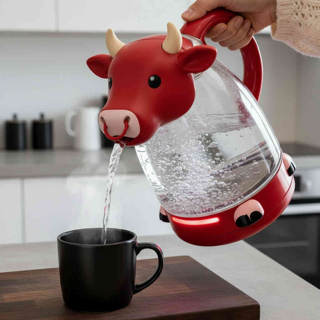 The Charm of Cow Shaped Electric Kettles in Modern Homes The Charm of Cow Shaped Electric Kettles in Modern Homes