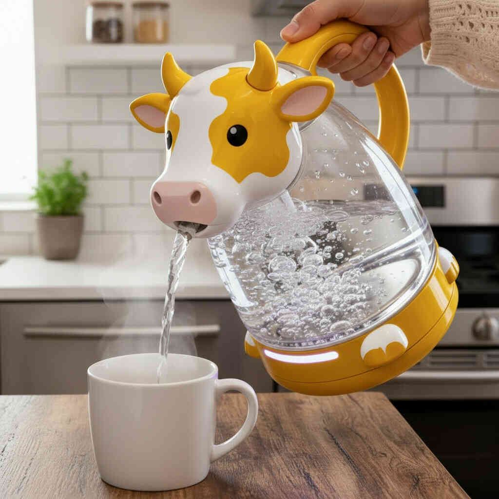 The Charm of Cow Shaped Electric Kettles in Modern Homes The Charm of Cow Shaped Electric Kettles in Modern Homes