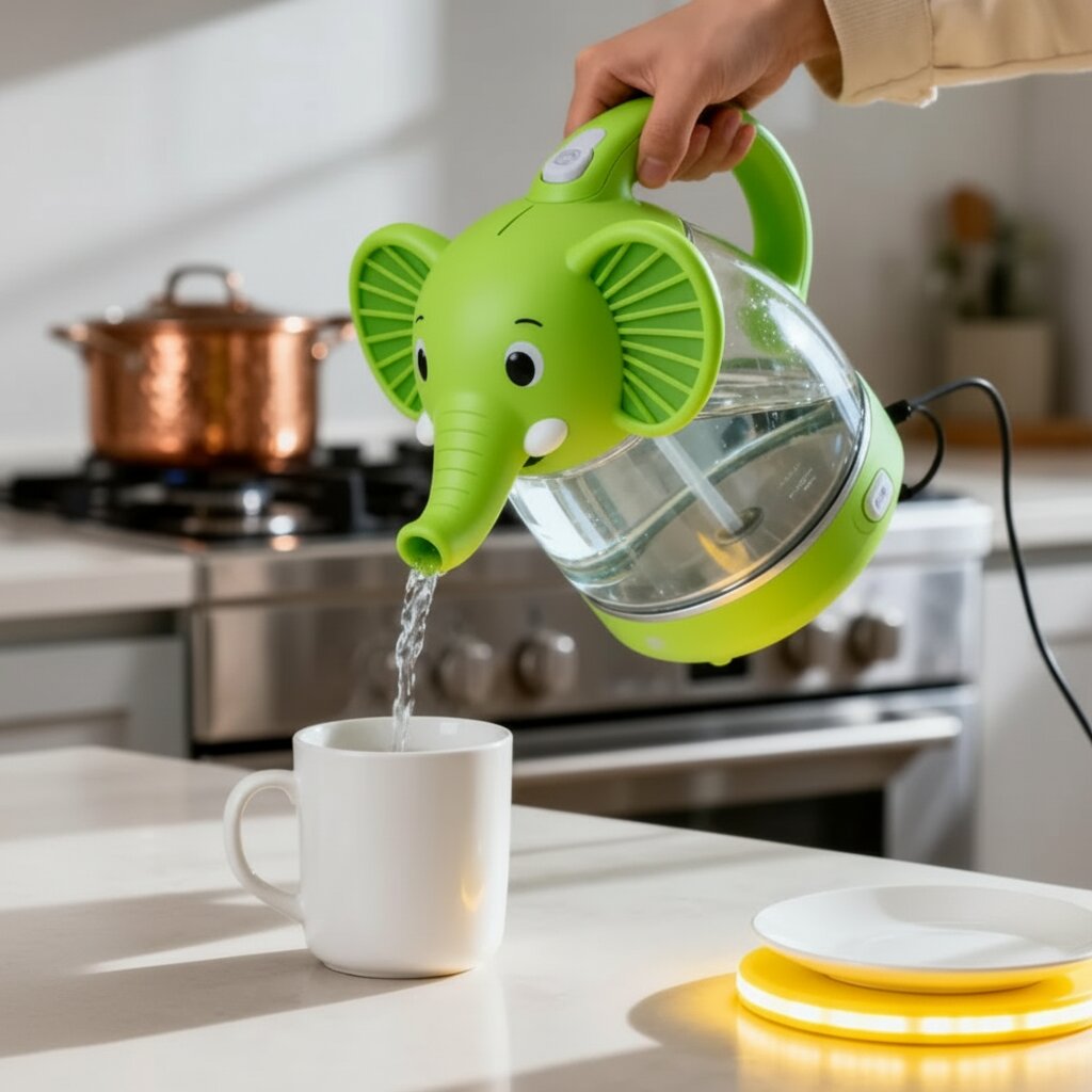 Elephant Shaped Electric Kettle: A Bold Kitchen Statement Elephant Shaped Electric Kettle: A Bold Kitchen Statement