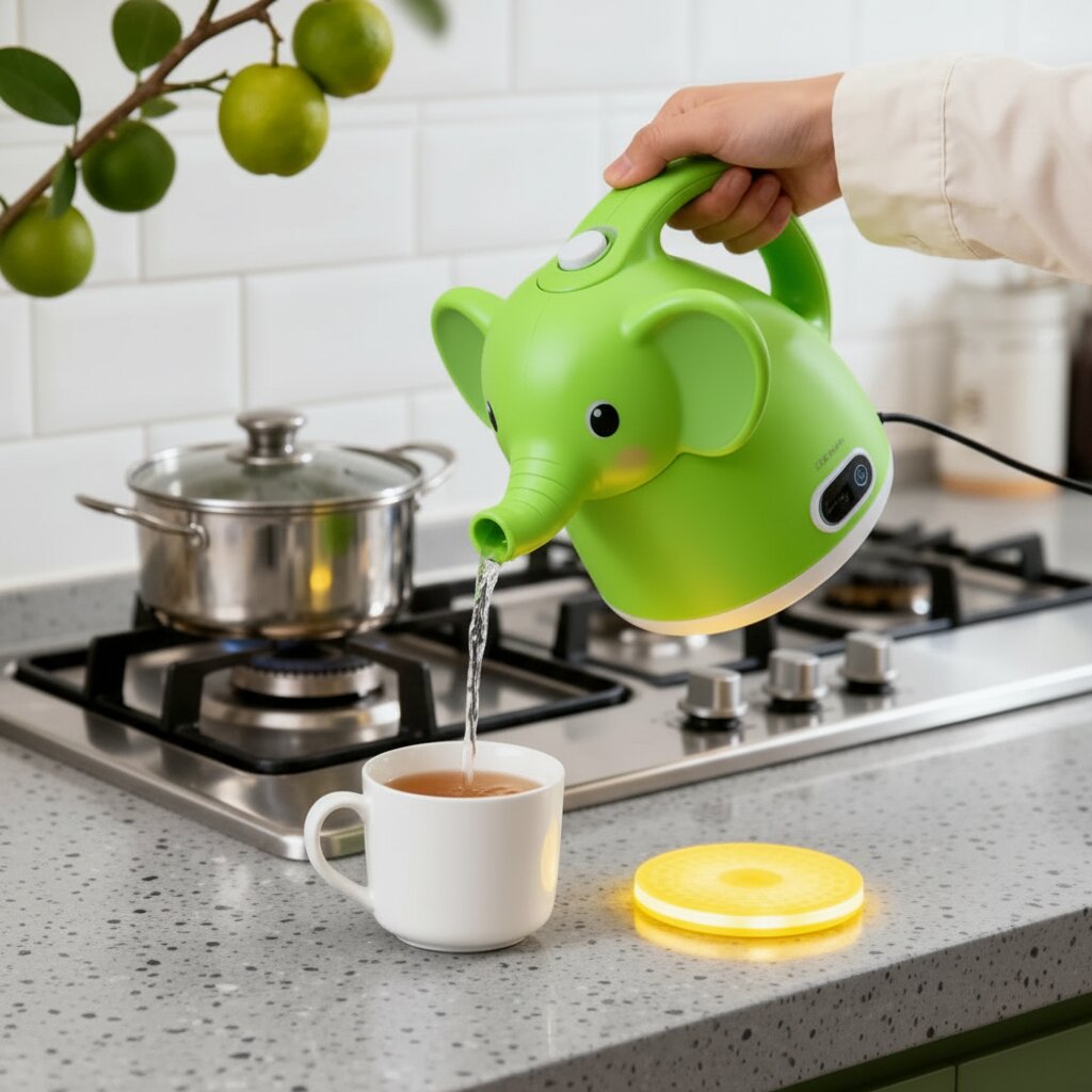 Elephant Shaped Electric Kettle: A Bold Kitchen Statement Elephant Shaped Electric Kettle: A Bold Kitchen Statement