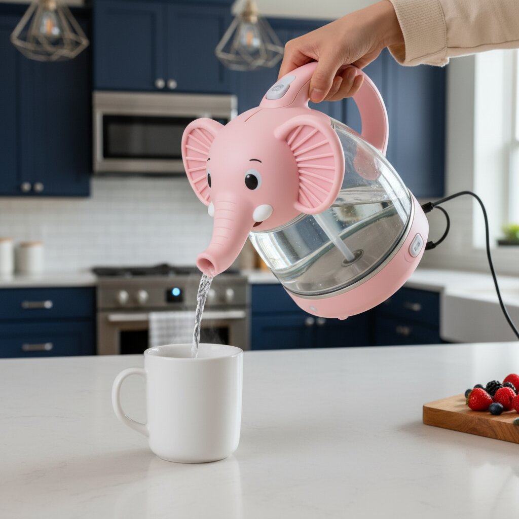 Elephant Shaped Electric Kettle: A Bold Kitchen Statement Elephant Shaped Electric Kettle: A Bold Kitchen Statement