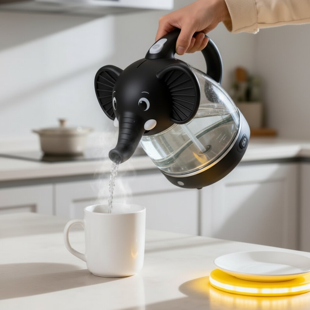 Elephant Shaped Electric Kettle: A Bold Kitchen Statement Elephant Shaped Electric Kettle: A Bold Kitchen Statement