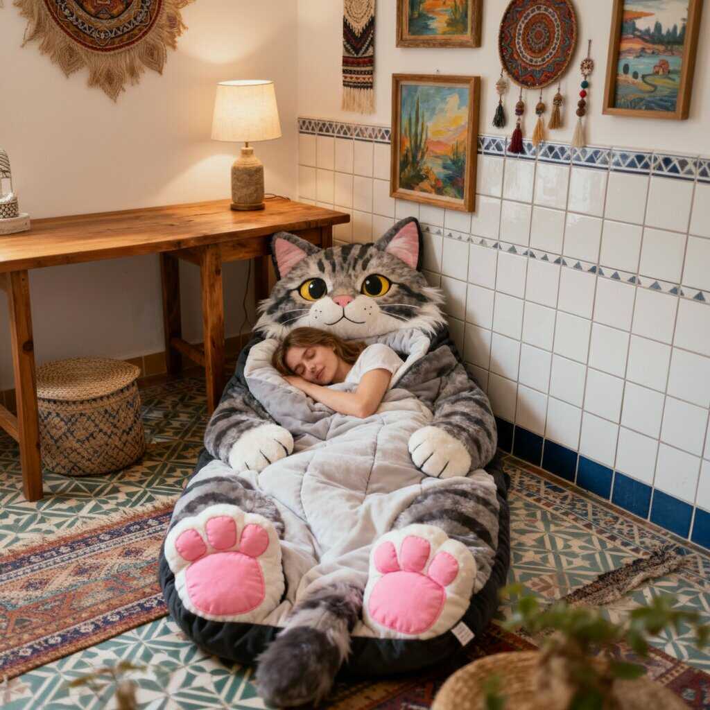 Why a Cat Shaped Sleeping Bag Is the Ultimate Cozy Retreat Why a Cat Shaped Sleeping Bag Is the Ultimate Cozy Retreat