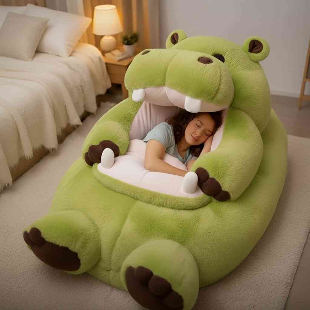 Hippo Inspired Sleeping Bags: Where Wildlife Art Meets Rest Hippo Inspired Sleeping Bags: Where Wildlife Art Meets Rest