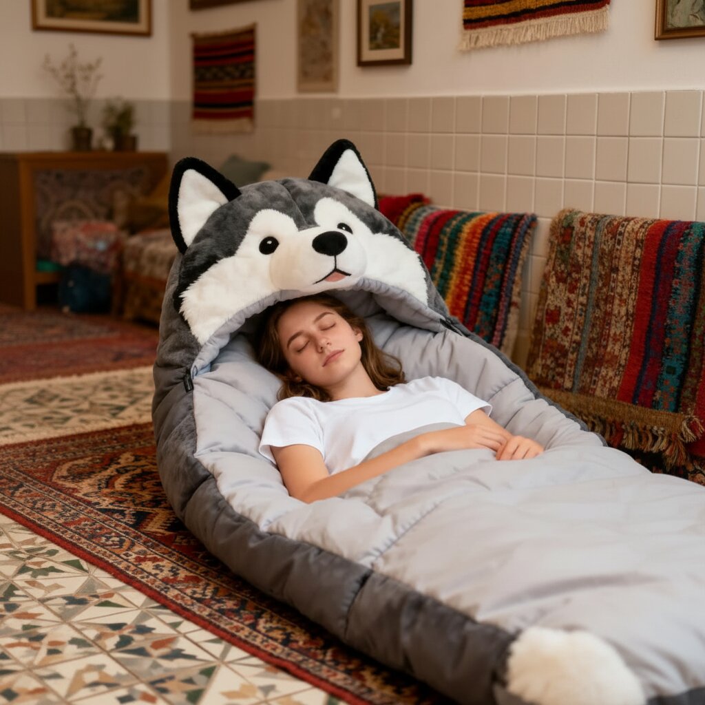 Husky Shaped Sleeping Bag: Features & Design Explained Husky Shaped Sleeping Bag: Features & Design Explained