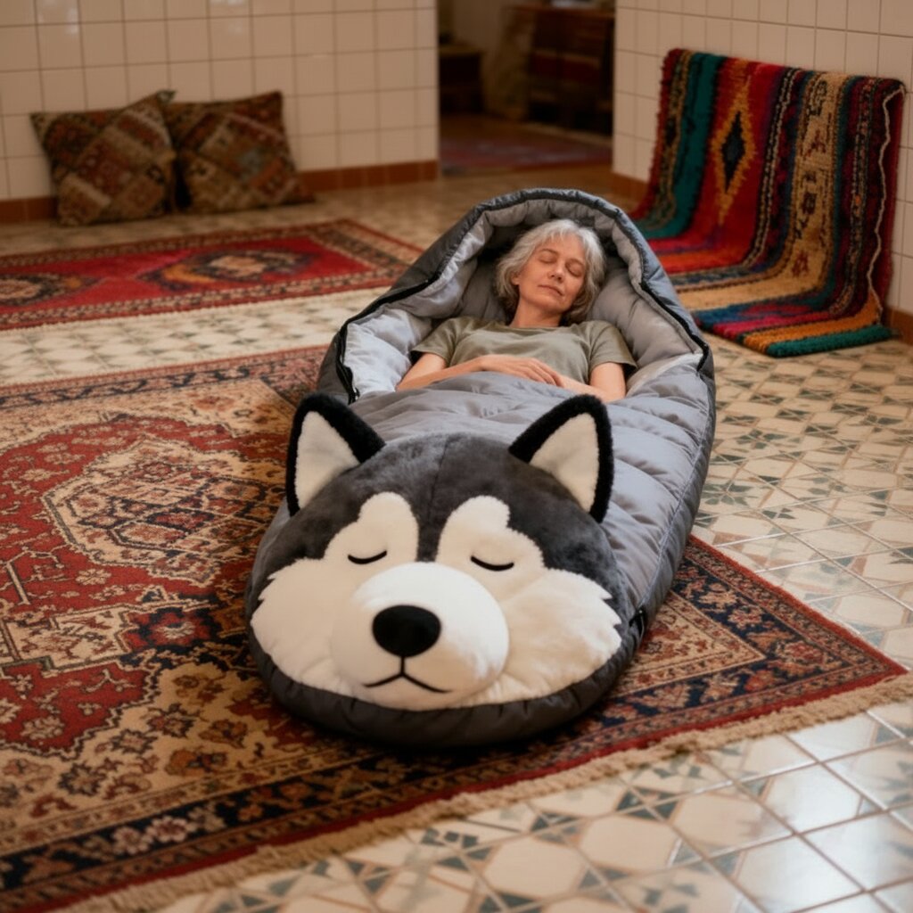 Husky Shaped Sleeping Bag: Features & Design Explained Husky Shaped Sleeping Bag: Features & Design Explained