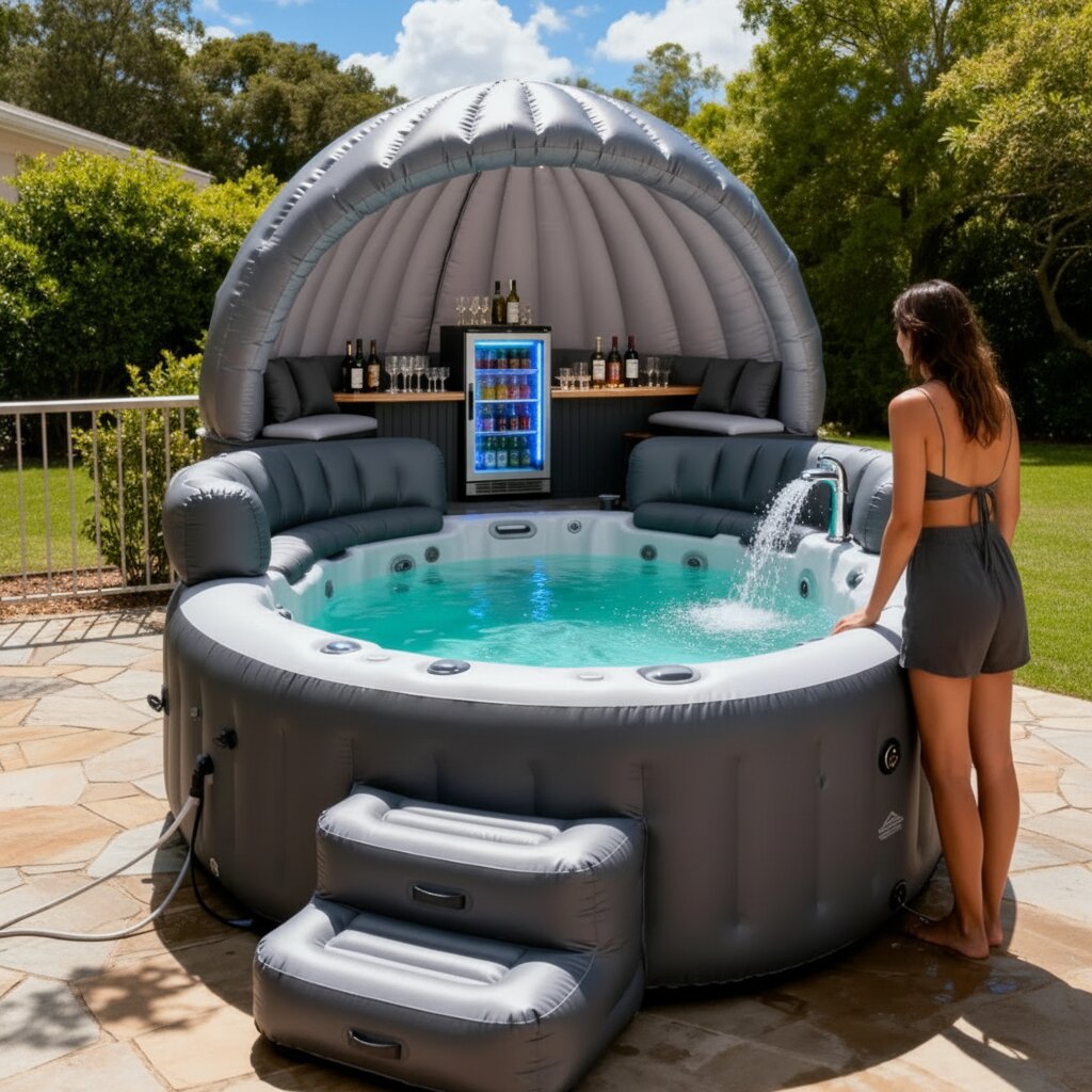 Inflatable Pool With A Fridge: Creating Your Summer Chill Zone