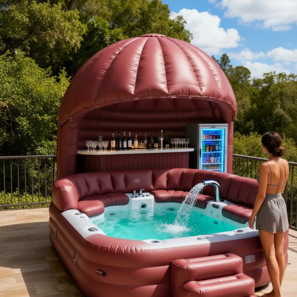 Inflatable Pool With A Fridge: Creating Your Summer Chill Zone